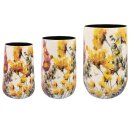 Vase Satz von 3 Floral