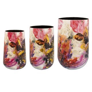 Vase Satz von 3 Sweet magnolia