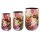 Vase Satz von 3 Sweet magnolia