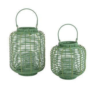 PD Laterne Raquasa mit Glaseinsatz L