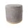 Pouf w/Storage Curuband&eacute; &Oslash;39cm
 
 Grey