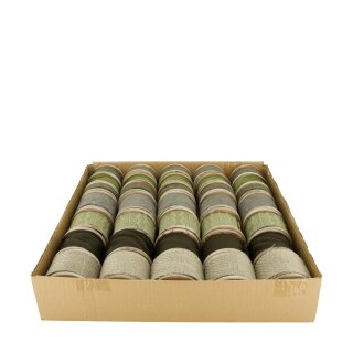 Displaybox mit B&auml;nder 1St. ass. 300cm