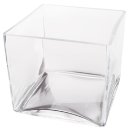 NL-Vase Wrfel Glas klar