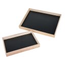 Holztablett Vox mit Metallplatte M