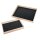 Holztablett Vox mit Metallplatte M
