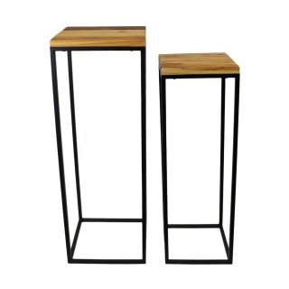 Set Beistelltisch Ikana hoch
