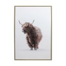 Wandbild Winters Schottisch Highland