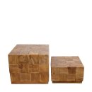 2er Set Tische Särna Teakholz