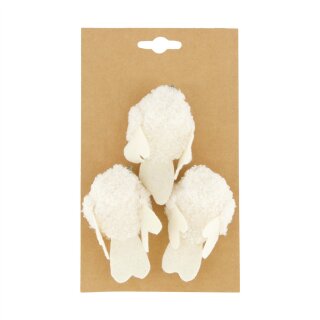Stoffvogel Flauschi 3er Set