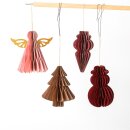 Papier-Ornamente 10cm Mix