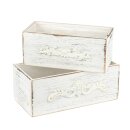 Holz-Pflanzkasten Shabby