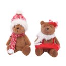Teddybär Urso sitzt assortiert