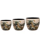 Topf Satz von 3 Safari dream