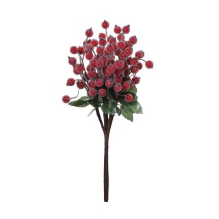 Kunstbeeren gefrostet 30cm