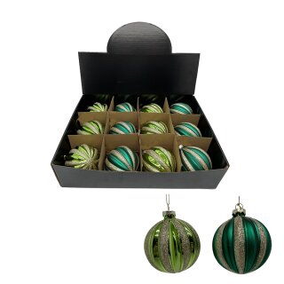 Weihnachtskugelnbox Iyas assortiert
