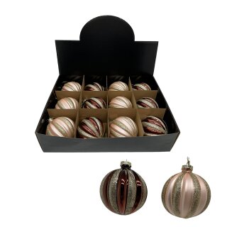 Weihnachtskugelnbox Iyas assortiert