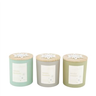 Duftkerze Vanille assortiert