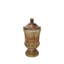 Holz Jar mit Deckel S