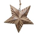 Streifenstar Hänger L