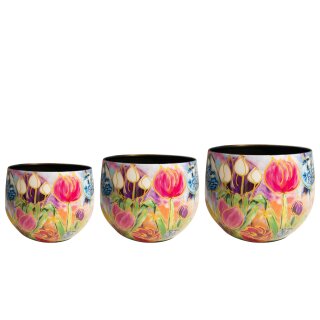 Topf Satz von 3 Dutch beauty spring