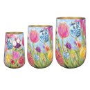 Vase Satz von 3 Dutch beauty spring