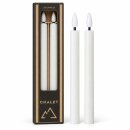LED Stabkerze Chalet D:2 H:24 2er Pack