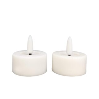 LED Teelicht Chalet 2er Set