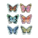 Untersetzer Schmetterling assortiert