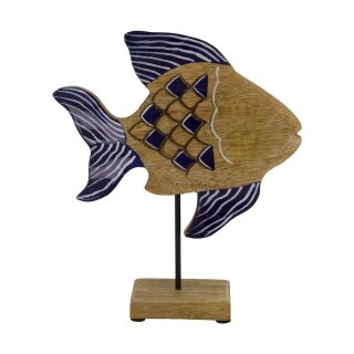 Fisch Blubbo Mangoholz V