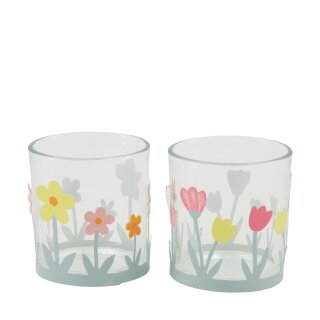 Teelichthalter Grown assortiert