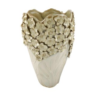 Keramikvase Fleurs L