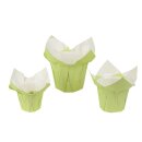 Papier-Topfmanschette Lime M