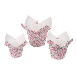 Papier-Topfmanschette Herz M