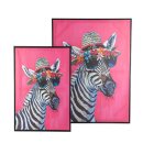 Bild auf Leinwand Erika das Zebra