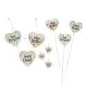 Holzherzh&auml;nger Wunsch assortiert L