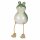 Keramikfrosch Rana Baumelbeine S