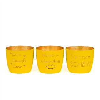 Metall-Windlicht Jaunerush assortiert