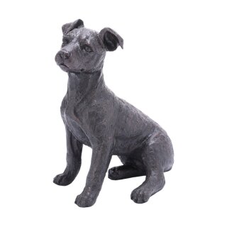 Deko Hund Eressos sitzt