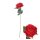 Rose künstlich 74cm