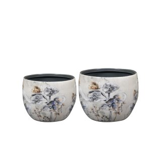 Topf Satz Von 2 Moonlight Meadow