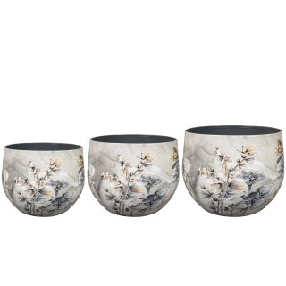Topf Satz Von 3 Moonlight Meadow