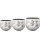 Topf Satz Von 3 Moonlight Meadow