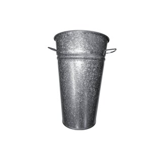 Zinkvase mit Henkel Evor L