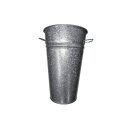 Zinkvase mit Henkel Evor L