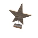 Holzstern Sirius auf Base