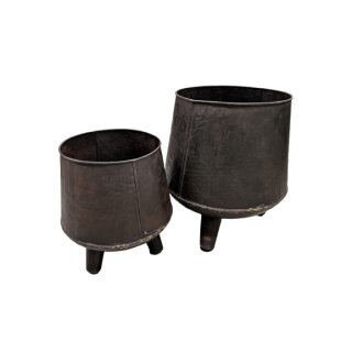 2er-Set Pflanzgef&auml;ss Old India