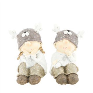 Dekofigur Alba oder Albert assortiert