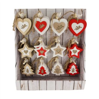 DIY-Holz H&auml;nger Xmas FSC
