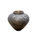 Glasvase rund Mosic Or S