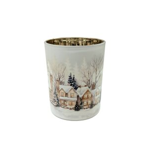 Windlicht Wintertraum M